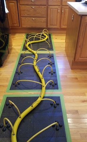 <p>Injectidry technique for water extraction from a wooden floor in a house in Buffalo Grove IL&nbsp;</p>