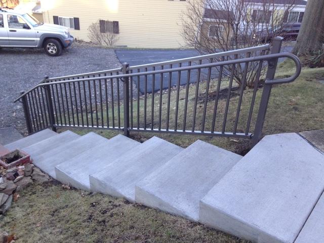 Textured Railing Installation in Pittsburgh, PA