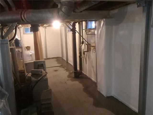 Finished Waterproofing System installed