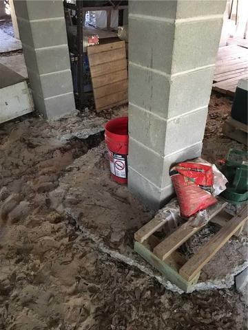 This Tybee Island, GA homeowner became concerned about her home's foundation when she noticed her home was unlevel and sinking.