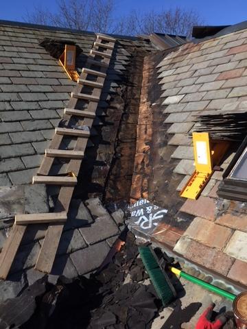 Gf Sprague Types Of Roofing Photo Album Copper Valley Slate Roof Repair In Quincy Ma