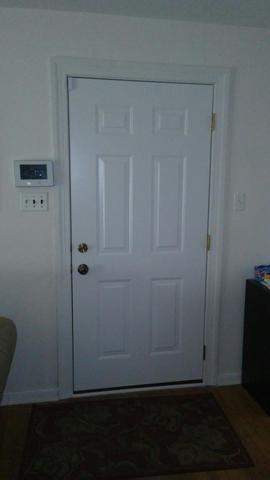 The Legacy steel door offers both ultra durability and style.