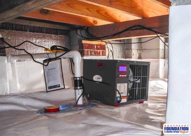 Clean Crawl Space