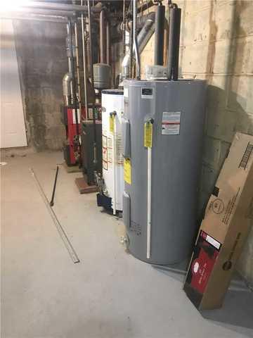 Prior to the waterproofing installation