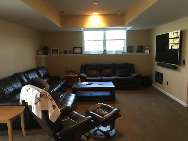 Family Basment Theater & Game Room