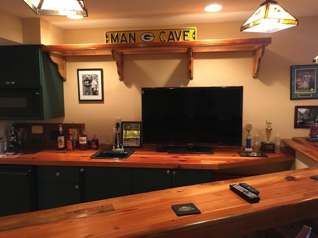 Family Basment Theater & Game Room