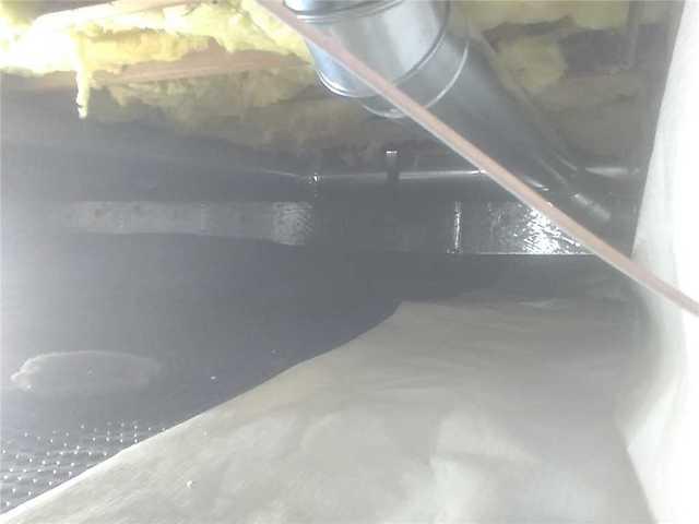 The crawl space transformation begins