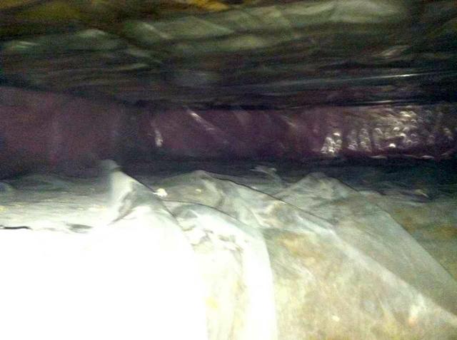 Crawlspace in need of repair