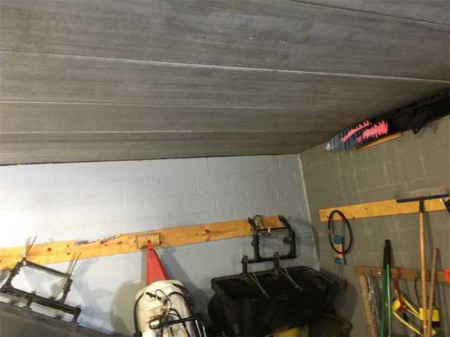 Basment garage storage