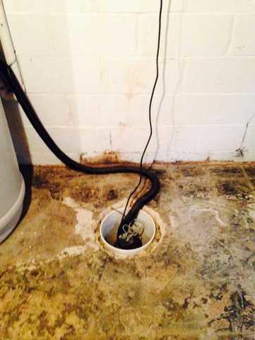Ineffective Sump Pump System