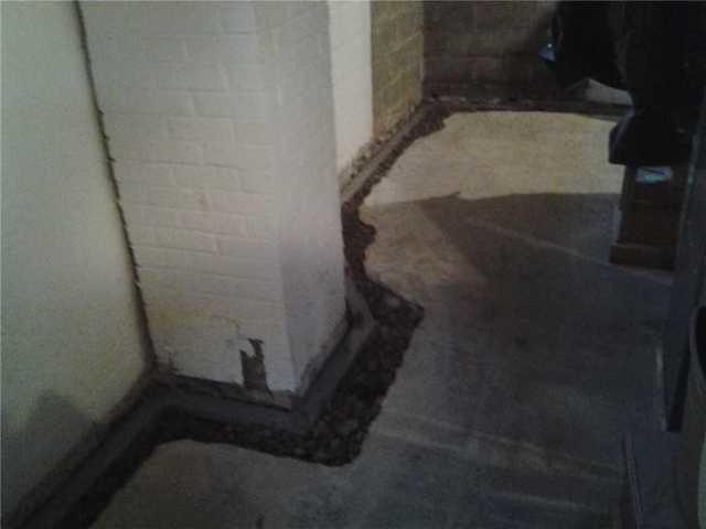 Waterproofing installation