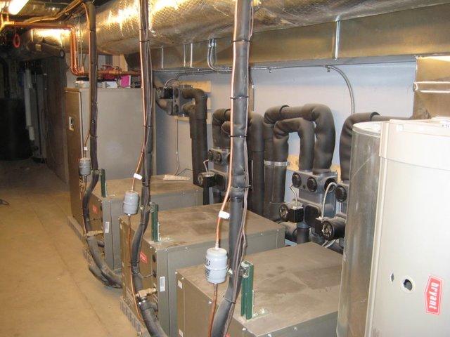 Geothermal heat pump system