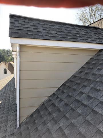 Roof top dormer before