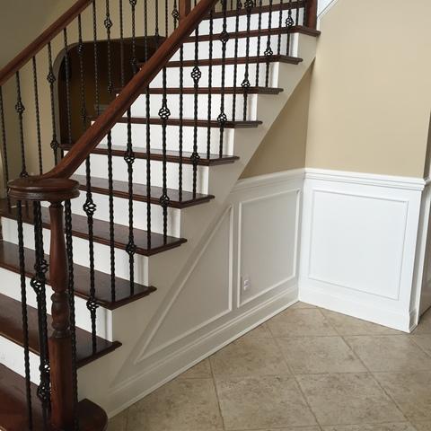 Staircase, Handrail, and Molding