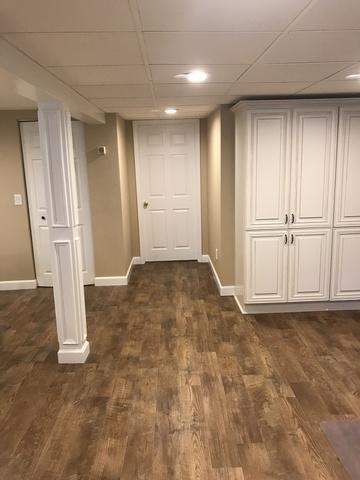 Basement Floor and Doors