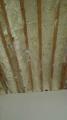 Garage ceiling after closed cell