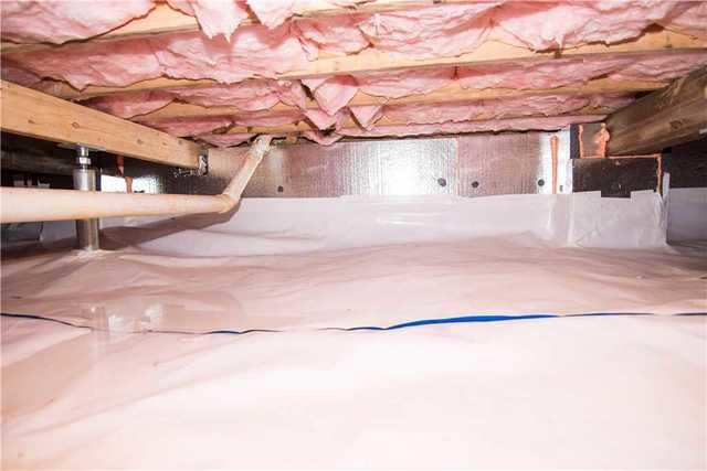 Vapor Barrier, to keep Moisture & Pests Out