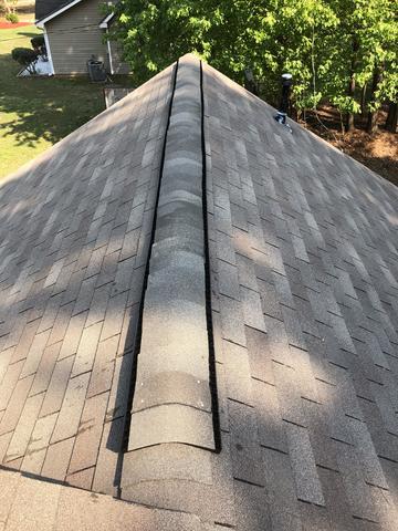 New ridge over vent system