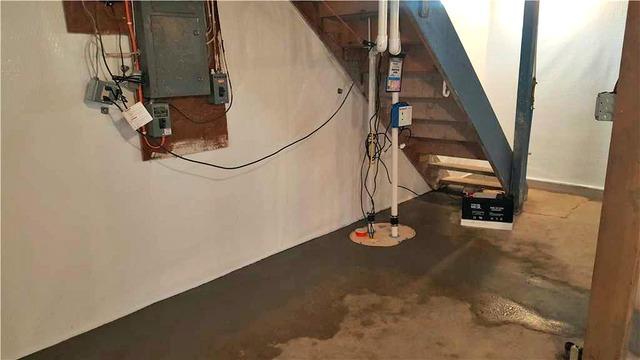 After Sump Pump Installation