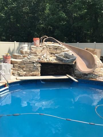 Beautiful upgrade to this family's pool!