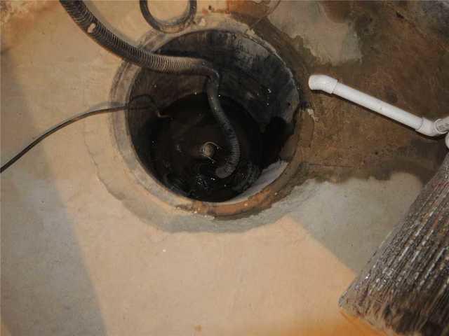 Inadequate Sump Pump