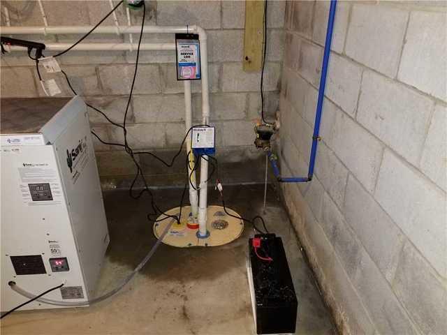 New Sump Pump Installed in Wayne, NJ Basement