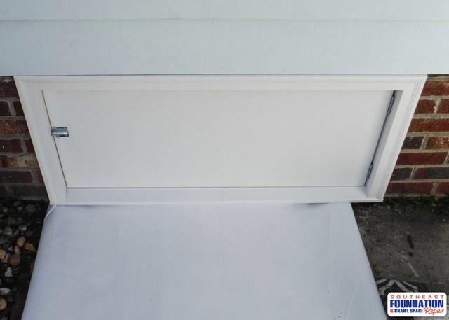 Custom Crawl Space Door
