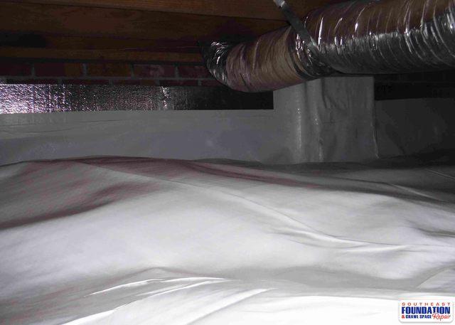 The SilverGlo Insulation Panels shed water instead of soaking it up like cellulose or fiberglass insulation.