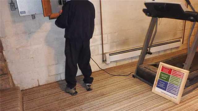 Block Walls Show Signs of Water