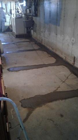 Basement Cracks Filled
