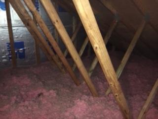 Before Attic Insulation