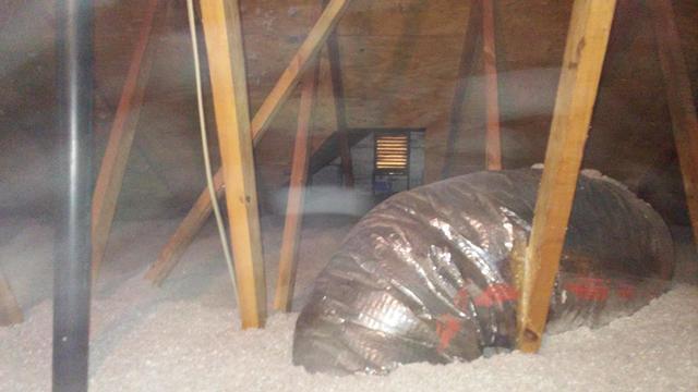 After Cellulose Insulation