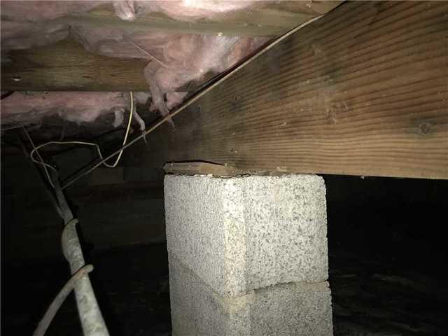 Sagging Support Beams