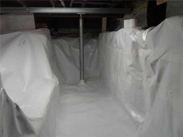 Fully Encapsulated Crawl Space