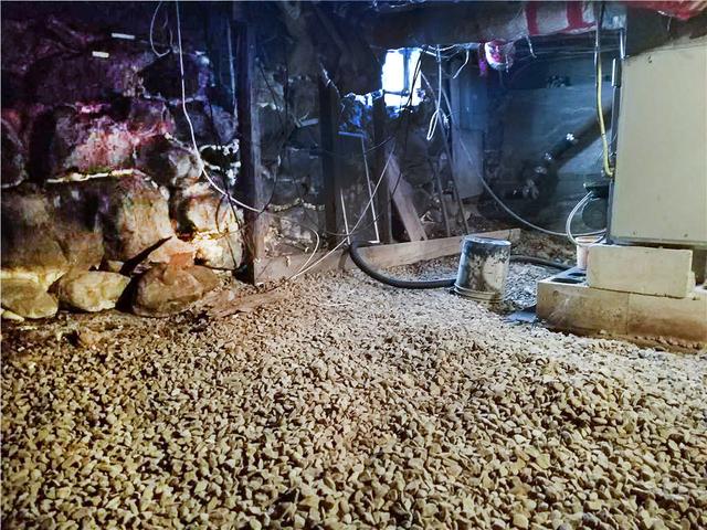 First Look at Moist Crawl Space in Newport, VT