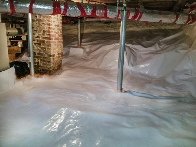 New Foundation Support Installed