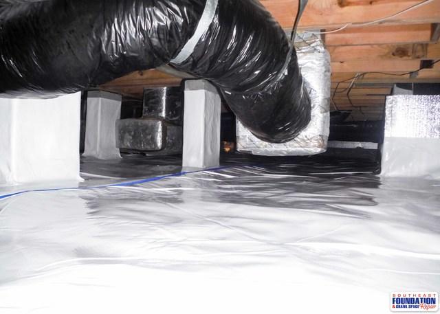 Crawl Space Ductwork