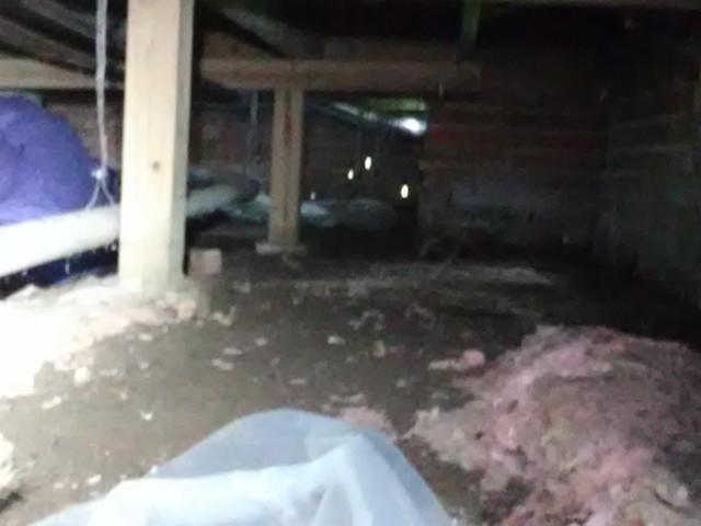 Insufficient Crawl Space Insulation