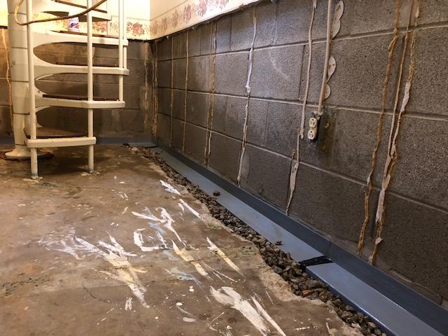 Installing WaterGuard Drainage System