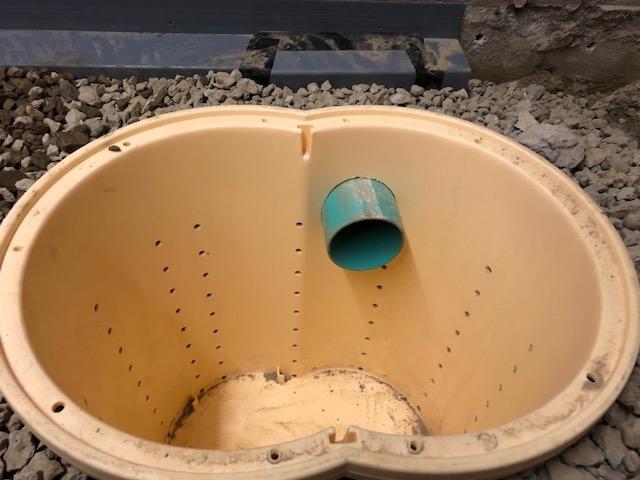 Sump Pump Pit and Liner