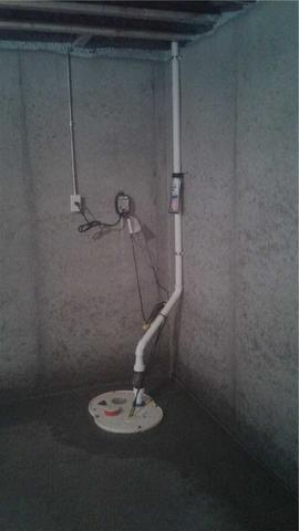 Reliable Sump Pump Installed