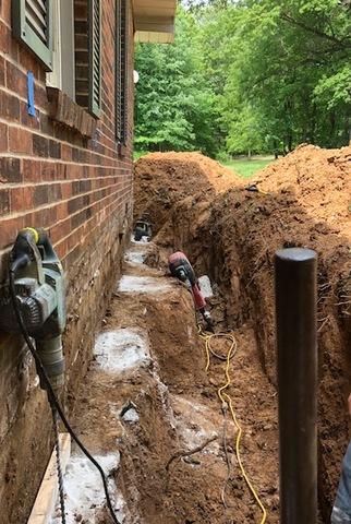 Push Pier Installation in Greenville, KY