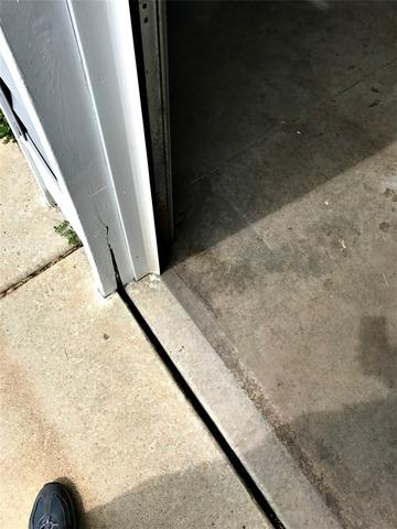 Gap Between Apron and Garage