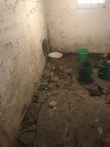 Sump location