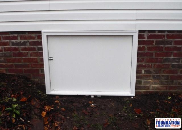 Custom Crawl Space Door