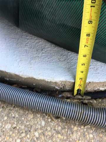 Measuring the Concrete Seperation