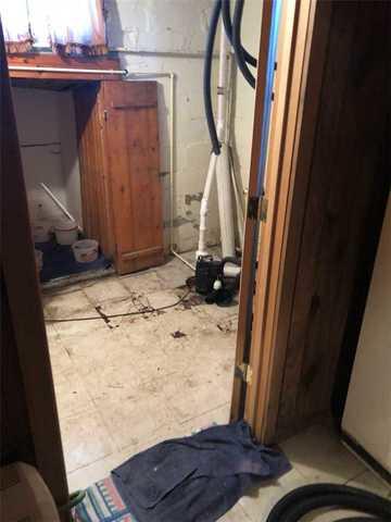 Water Seepage in Rossville, Illinois Basement