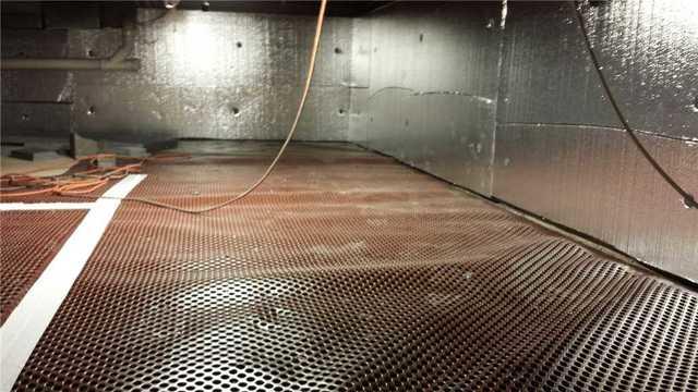 Installing Drainage Matting