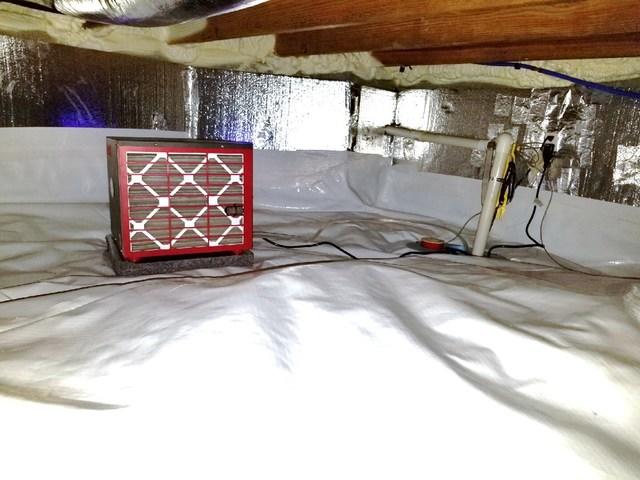 Crawl Space Dehumidifier