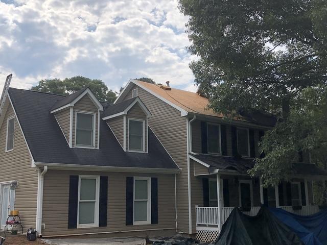 Removing the old shingles